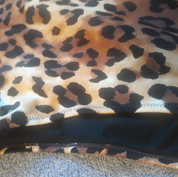 NWT Leopard High Rise Swimsuit - Picture 7 of 7